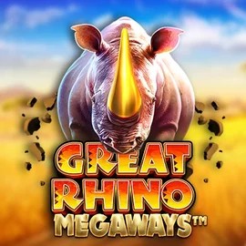 Great Rhino Megaways by Pragmatic Play, showcased at igobet.eu – game logo