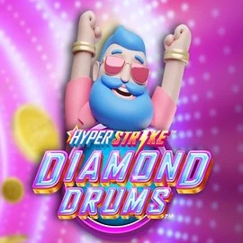 Slots logo of Hyper Strike Diamond Drums from Gameburger Studios at IgoBet Casino