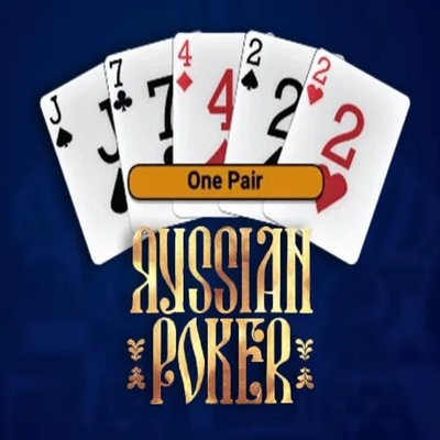 Russian Poker online game logo by OneTouch Games on igobet.eu